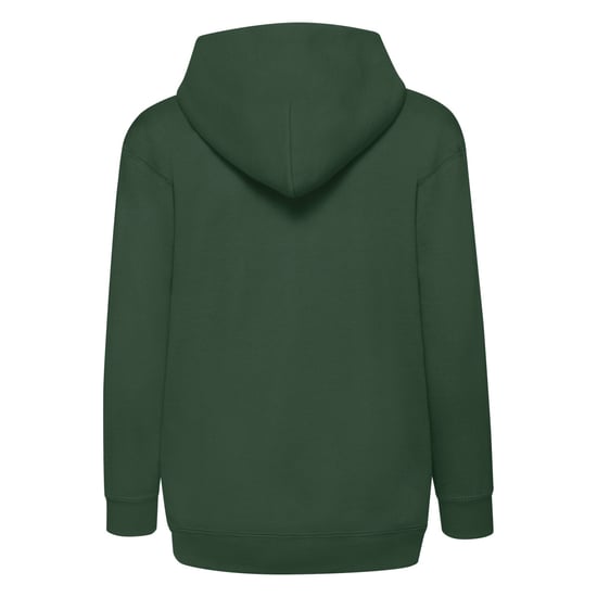 Fruit of the Loom Kinder/Kids Klassiek Jasje met Capuchon (Fles groen) - Image 2