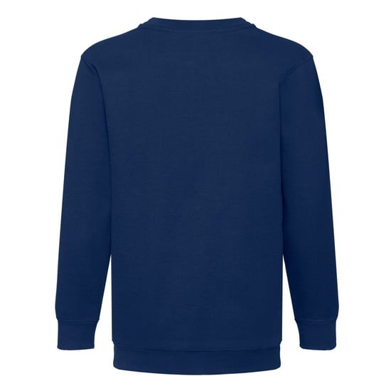 Fruit of the Loom Kinder/Kids Klassiek Sweatshirt met Inzet (Marine) - Image 2