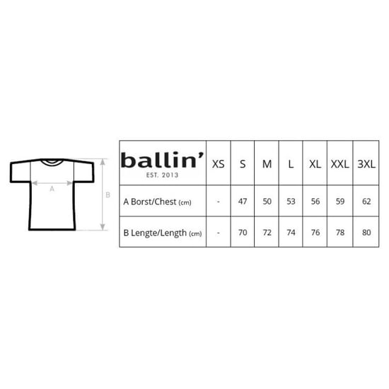 Ballin Est. 2013 Tee SS Tapered Fit Shirt Zwart - Image 2