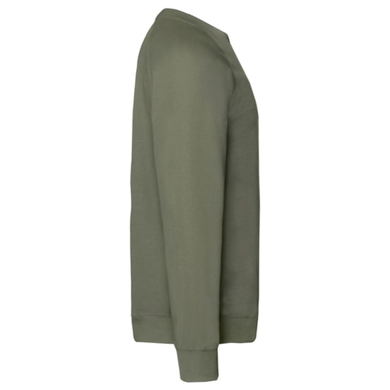 Fruit of the Loom Uniseks Klassiek Raglan Sweatshirt voor volwassenen (Klassieke Olijf) - Image 3
