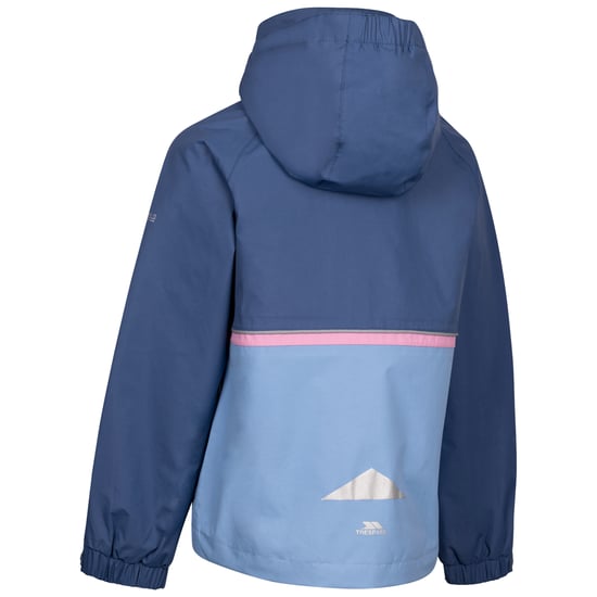 Trespass Meisjes Allora TP50 Waterdichte Jas (Blauwe toon) - Image 2