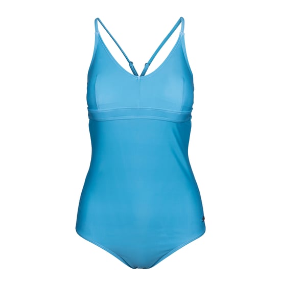 Trespass Dames/Dames Mimi Effen Eendelig Zwempak (Storm Blauw) - Image 1