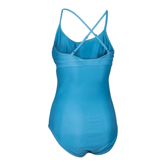 Trespass Dames/Dames Mimi Effen Eendelig Zwempak (Storm Blauw) - Image 2