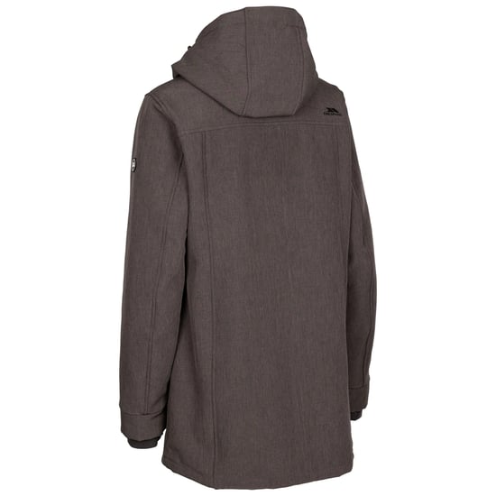 Trespass Dames/Dames Anza TP75 Zachte Shell Jas (Donkergrijs mergel) - Image 2