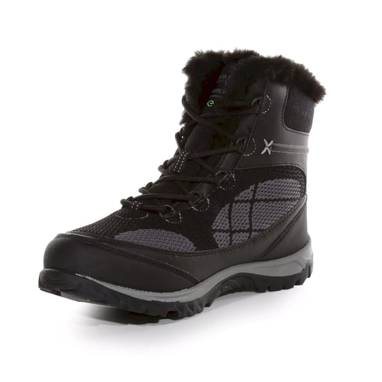Regatta Dames/dames Hawthorn Evo wandelschoenen (Zwart/Graniet) - Image 3