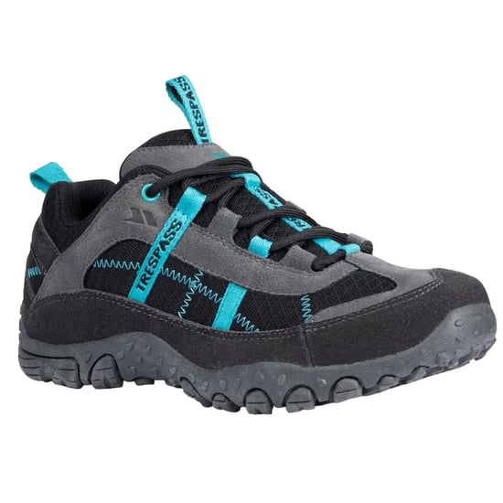 Trespass - Dames Fell Lichtgewicht Loopschoenen (Houtskool/Teal) - Image 4