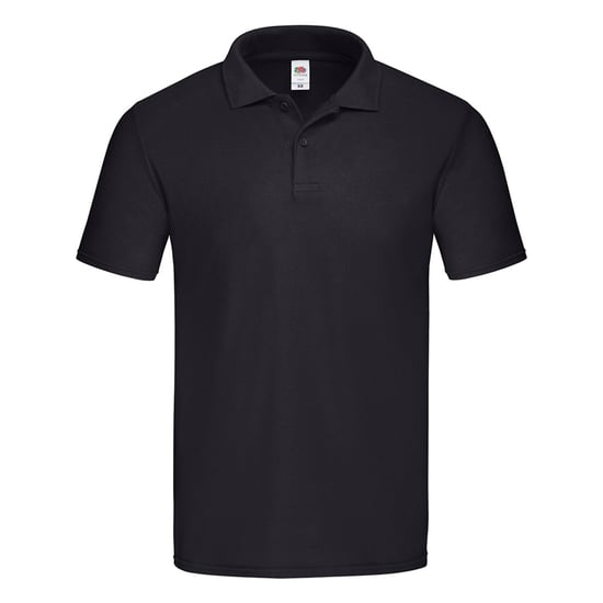 Fruit of the Loom Unisex Adult Origineel Poloshirt (Zwart) - Image 1