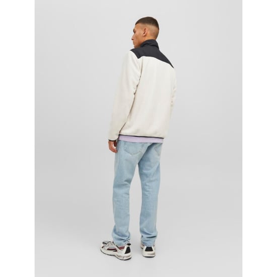 Jack & Jones Outdoorjas Marvin Fleece Jacket Beige - Image 2