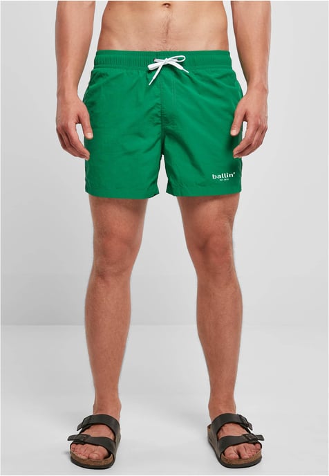 Ballin Est. 2013 Zwembroeken Small Logo Zwembroek Groen - Image 4