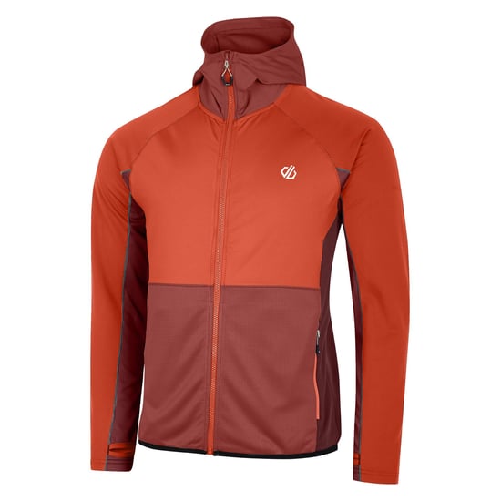 Dare 2B Heren Assimlilate II Core Stretch Midlayer (Kaneel/Syrah Rood) - Image 2