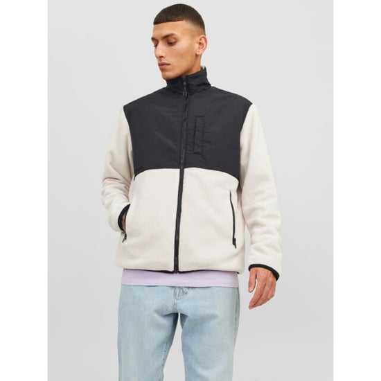 Jack & Jones Outdoorjas Marvin Fleece Jacket Beige - Image 4