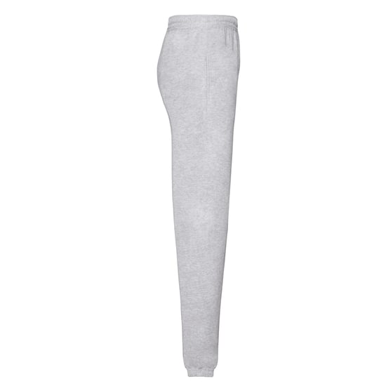 Fruit of the Loom Volwassen uniseks Classic 260 Joggingbroek met elastische manchetten (Heide Grijs) - Image 3