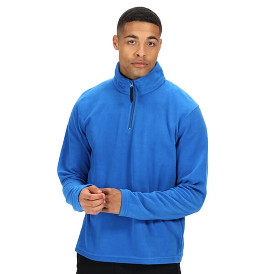 Regatta - Heren Micro Zip Turtle Neck Fleece Sweater (Blauw) - Image 2