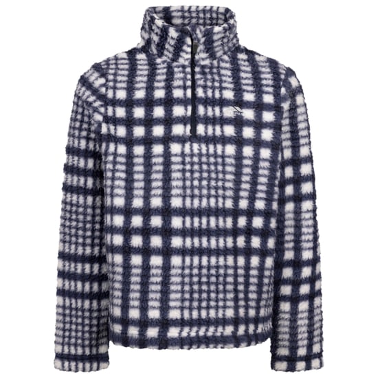Trespass Kinder/Kinder Booker AT200 Half Zip Fleece Top (Marine) - Image 1
