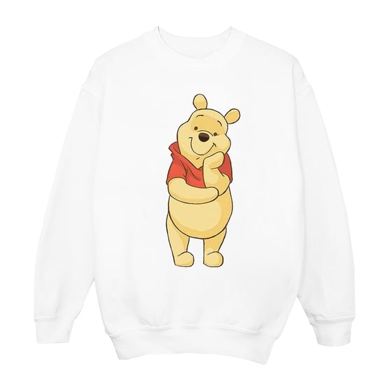Disney Meisjes Winnie De Poeh Schattig Sweatshirt (Wit) - Image 1
