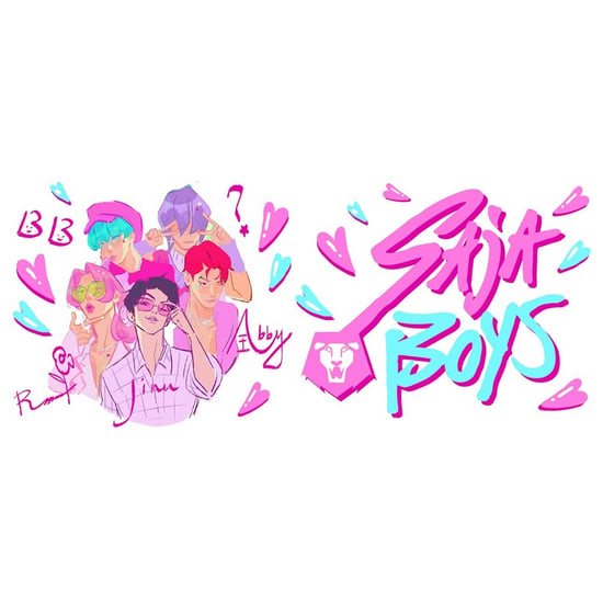 K-Pop Demon Hunters Saja Jongensmok (Wit) - Image 2