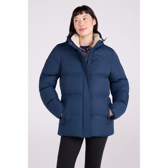 Mountain Warehouse Dames/Dames Sneeuw Borg Gevoerde Jas (Marine) - Image 1