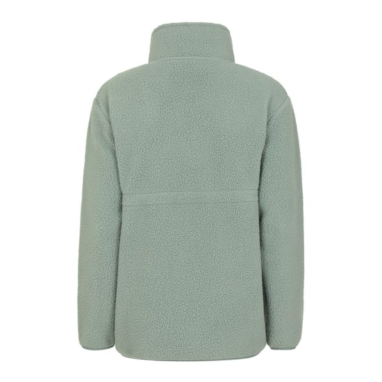 Mountain Warehouse Dames/Dames Sherpa Half Rits Zwangerschaps Fleece Top (Kaki Groen) - Image 2