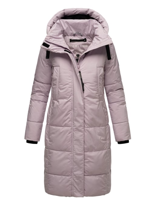 Marikoo dames winterjas Laryaa – lang, warm & met afneembare capuchon - Image 1