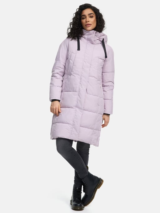 Marikoo dames winterjas Laryaa – lang, warm & met afneembare capuchon - Image 6