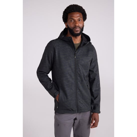 Mountain Warehouse Heren Exodus Doucheproof Soft Shell Jas (Donkere Khaki) - Image 1