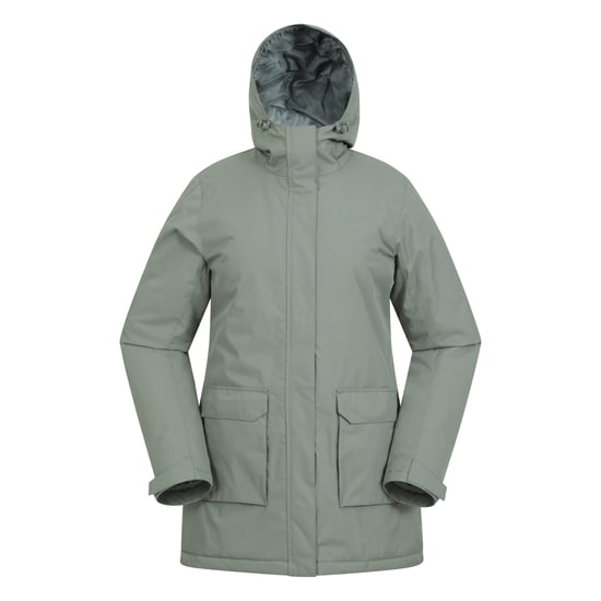 Mountain Warehouse Dames/Dames Ranger Waterafstotende Gewatteerde Parka (Donkere Khaki) - Image 1