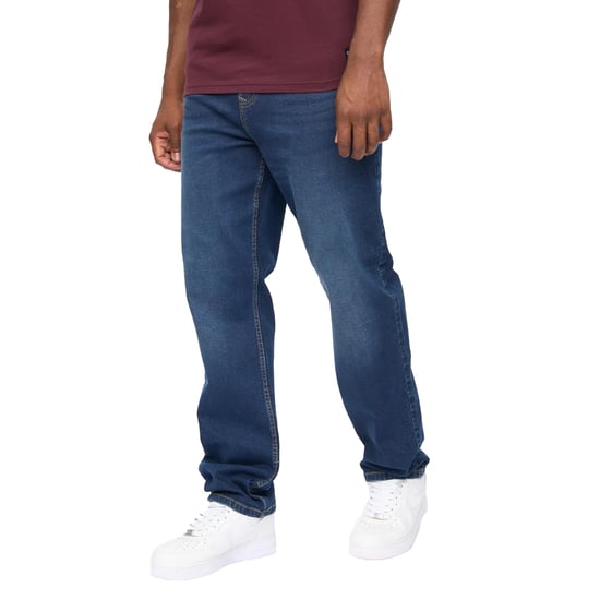 Crosshatch Heren Detendu Relaxed Fit Jeans (Donkere wasbeurt) - Image 3