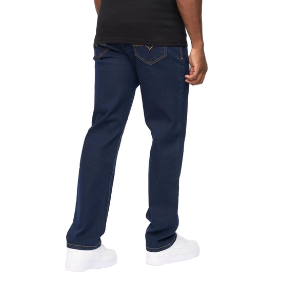 Crosshatch Heren Detendu Relaxed Fit Jeans (Rauwe was) - Image 2