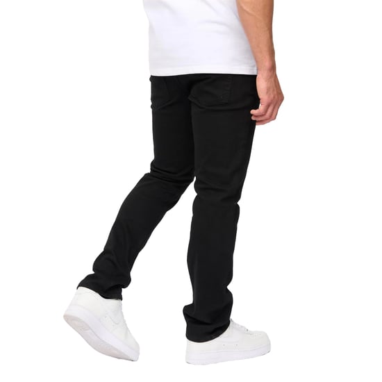 Crosshatch Heren Draker Straight Leg Jeans (Zwart) - Image 2
