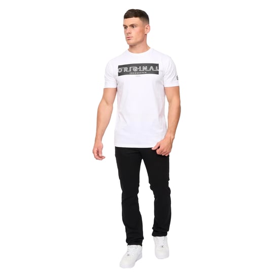 Crosshatch Heren Draker Straight Leg Jeans (Zwart) - Image 3