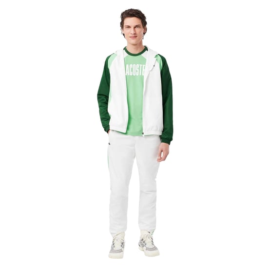 Lacoste Heren Kleurblok T-shirt (Groen) - Image 5