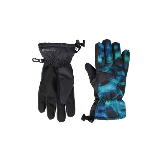 Mountain Warehouse Extreme Waterdichte Skihandschoenen voor Kinderen/Kinderen (Donker groenblauw) - Image 1