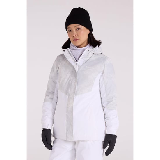 Mountain Warehouse Dames/Dames Dawn II Bedrukte Ski-jas (Grijs) - Image 2