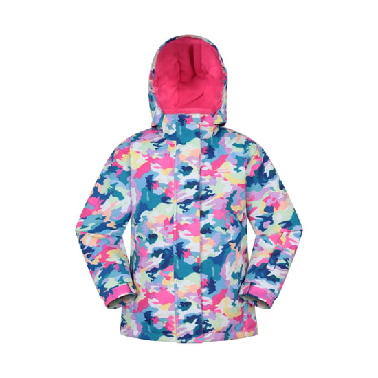 Mountain Warehouse Ski jas voor kinderen/kleuters Sneeuwklokje aquarel (Helder Roze) - Image 1