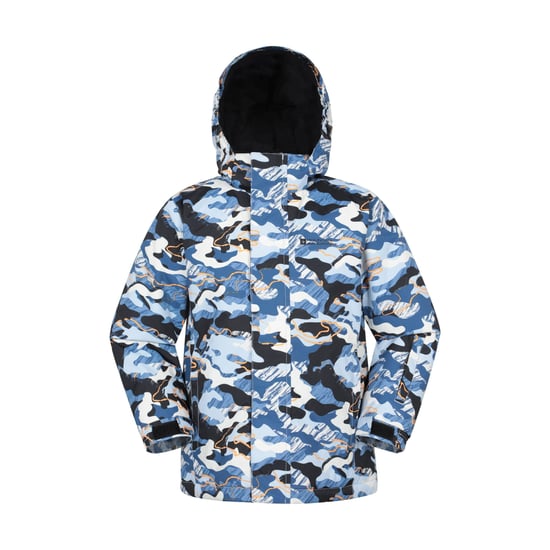 Mountain Warehouse Kinder/Kinder Mogal Geometrisch Ski-jack (Lichtblauw) - Image 1