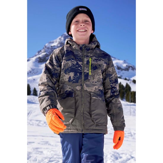 Mountain Warehouse Cosmos waterafstotende ski-jas voor kinderen/Kinderen (Donkergroen) - Image 1