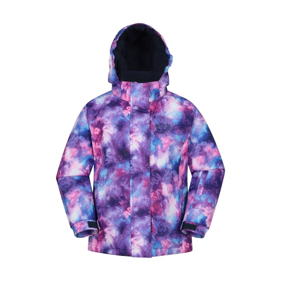 Mountain Warehouse Ski jas voor kinderen/kleuters Sneeuwklokje aquarel (Donkerpaars) - Image 1