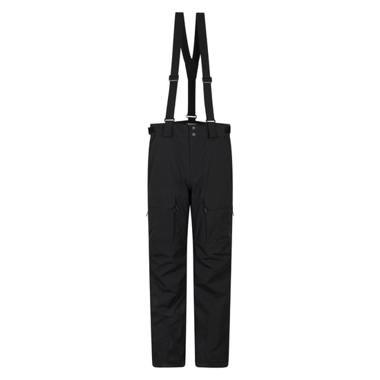 Mountain Warehouse Heren Ariel Waterdichte Cargo Skibroek (Zwart) - Image 1