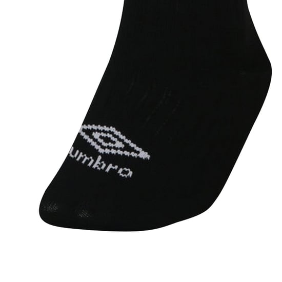 Umbro Primo voetbalsokken voor kinderen (Zwart/Wit) - Image 3