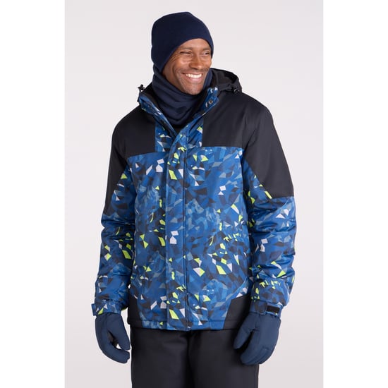 Mountain Warehouse Heren Camo Ski-jas & -broek (Donkerblauw) - Image 1