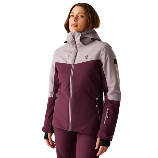 Dare 2B Dames/Dames Iced Waterdichte Ski jas (Heather/Fig) - Image 4
