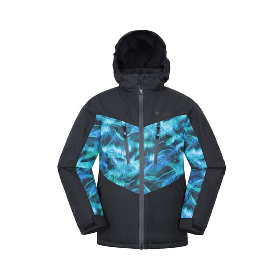 Mountain Warehouse Kinder/Kinder Storm II Extreme Galaxy Ombre Ski Jas (Donker groenblauw) - Image 1