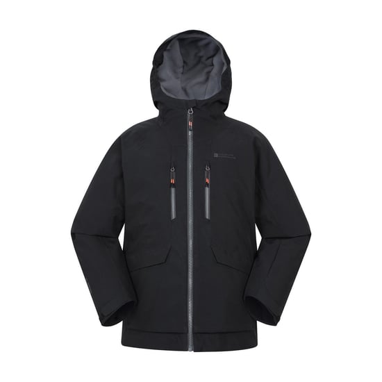 Mountain Warehouse Kinder Blizzard Extreme Waterdichte Ski Jacket (Zwart) - Image 1