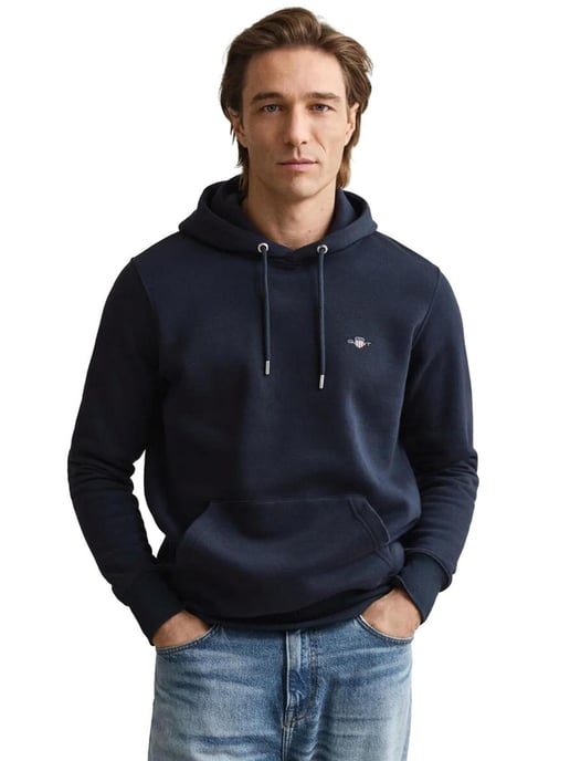 Gant | Heren Regular Fit Shield Hoodie - Image 1