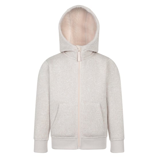 Mountain Warehouse Kinder/Kids Nevis Bontgevoerde Hoodie (Licht Beige) - Image 1