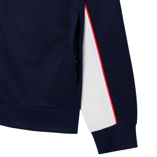 Lacoste Tennisjack heren met logoprint en rits (Marineblauw/Wit) - Image 4