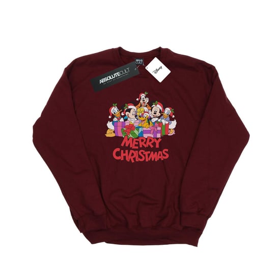 Disney Heren Mickey Mouse en vrienden Kerstmis Sweatshirt (Bourgondië) - Image 1