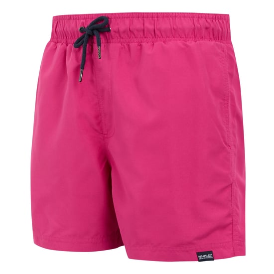 Regatta Heren Mawson II Zwemshort (Roze Fusion/Navy) - Image 3