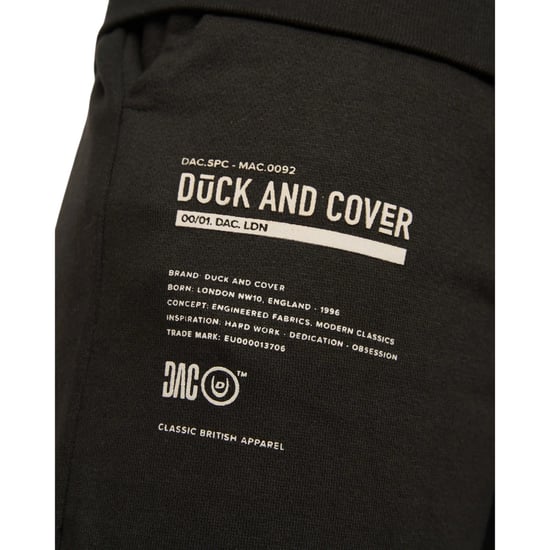 Duck and Cover Heren Applewood Top & Bottom Set (Zwart) - Image 6
