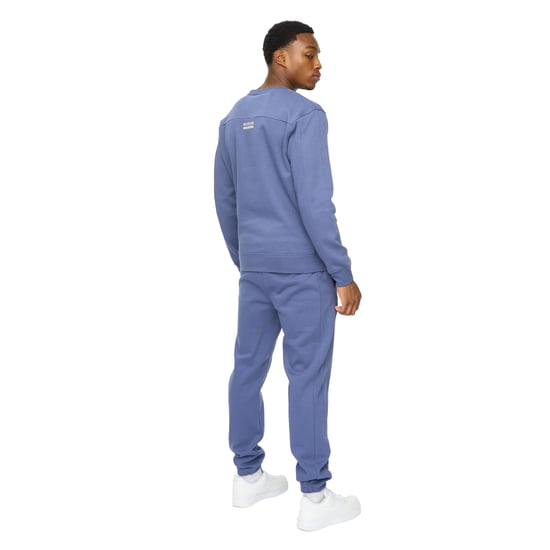 Duck and Cover Heren Applewood Trainingspak (Denim Blauw) - Image 2